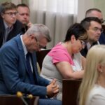 Na zdjęciu: Bogdan Wenta - prezydent Kielc i Danuta Papaj - zastępca prezydenta Kielc / Piotr Kwaśniewski / Radio Kielce