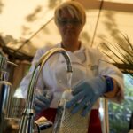 Śniadanie w ogrodzie. Marzena Dąbrowska - restauracja Monte Carlo / Piotr Kwaśniewski / Radio Kielce