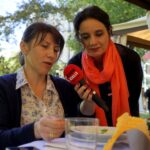 Śniadanie w ogrodzie. Magdalena Sitek - Radio Kielce / Piotr Kwaśniewski / Radio Kielce