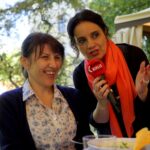 Śniadanie w ogrodzie. Magdalena Sitek - Radio Kielce / Piotr Kwaśniewski / Radio Kielce