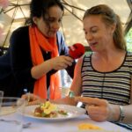 Śniadanie w ogrodzie. Magdalena Sitek - Radio Kielce / Piotr Kwaśniewski / Radio Kielce