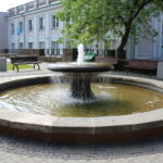 Fontanna przy starostwie / Marta Gajda / Radio Kielce