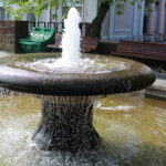 Fontanna przy starostwie / Marta Gajda / Radio Kielce