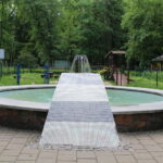 Fontanna w bocznej części parku zdrojowego / Marta Gajda / Radio Kielce