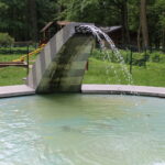 Fontanna w bocznej części parku zdrojowego / Marta Gajda / Radio Kielce