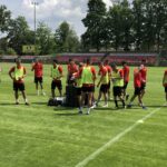 Piłkarze Korony Kielce rozpoczęli przygotowania do nowego sezonu / Rafał Szymczyk / Radio Kielce