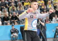 Rewanż 1/8 finału LM: Rhein Neckar Loewen - PGE Vive Kielce. Miłosz Wałach / Krzysztof Bujnowicz / Radio Kielce