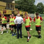 Piłkarze Korony Kielce rozpoczęli przygotowania do nowego sezonu / Rafał Szymczyk / Radio Kielce
