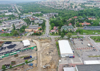 Kielce. Rozbudowa ulicy Olszewskiego w kierunku Witosa i Zagnańskiej / Jarosław Kubalski / Radio Kielce