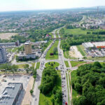 Kielce. Skrzyżowanie ulic Jesionowej, Zagnańskiej i Łódzkiej, tzw. Węzeł Skrzetle / Jarosław Kubalski / Radio Kielce