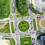 Kielce. Skrzyżowanie ulic Jesionowej, Zagnańskiej i Łódzkiej, tzw. Węzeł Skrzetle / Jarosław Kubalski / Radio Kielce