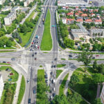 Kielce. Skrzyżowanie ulic Jesionowej, Warszawskiej i Świętokrzyskiej / Jarosław Kubalski / Radio Kielce