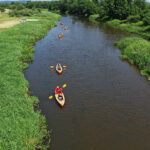 V spływ kajakowy z biskupem Marianem Florczykiem / Jarosław Kubalski / Radio Kielce