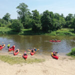 V spływ kajakowy z biskupem Marianem Florczykiem / Jarosław Kubalski / Radio Kielce