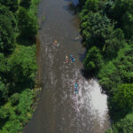 V spływ kajakowy z biskupem Marianem Florczykiem / Jarosław Kubalski / Radio Kielce