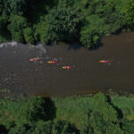 V spływ kajakowy z biskupem Marianem Florczykiem / Jarosław Kubalski / Radio Kielce