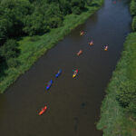 V spływ kajakowy z biskupem Marianem Florczykiem / Jarosław Kubalski / Radio Kielce