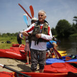 V spływ kajakowy z biskupem Marianem Florczykiem / Jarosław Kubalski / Radio Kielce