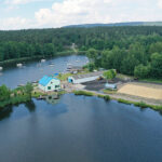 Cedzyna. Zalew. Przystań WOPR / Jarosław Kubalski / Radio Kielce