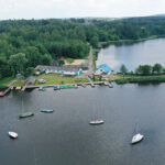 Cedzyna. Zalew. Przystań WOPR / Jarosław Kubalski / Radio Kielce