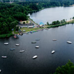 Cedzyna. Zalew. Przystań WOPR / Jarosław Kubalski / Radio Kielce