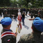 Kielce. Przysięga elewów w Centrum Przygotowań do Misji Zagranicznych / Jarosław Kubalski / Radio Kielce