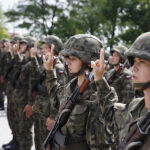 Kielce. Przysięga elewów w Centrum Przygotowań do Misji Zagranicznych / Jarosław Kubalski / Radio Kielce