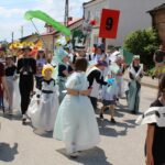 Pacanów. Międzynarodowy Festiwal Kultury Dziecięcej i nazwanie ronda w Słupi w gminie Pacanów imieniem Koziołka Matołka / Marta Gajda / Radio Kielce