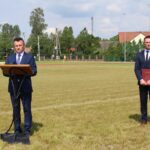 Otwarcie kompleksu sportowo-dydaktycznego przy Szkole Podstawowej w Oleśnicy / Marta Gajda / Radio Kielce