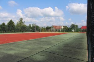 Otwarcie kompleksu sportowo-dydaktycznego przy Szkole Podstawowej w Oleśnicy / Marta Gajda / Radio Kielce