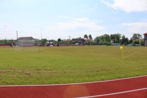 Otwarcie kompleksu sportowo-dydaktycznego przy Szkole Podstawowej w Oleśnicy / Marta Gajda / Radio Kielce
