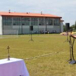 Otwarcie kompleksu sportowo-dydaktycznego przy Szkole Podstawowej w Oleśnicy / Marta Gajda / Radio Kielce
