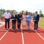 Otwarcie kompleksu sportowo-dydaktycznego przy Szkole Podstawowej w Oleśnicy / Marta Gajda / Radio Kielce