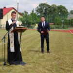 Otwarcie kompleksu sportowo-dydaktycznego przy Szkole Podstawowej w Oleśnicy / Marta Gajda / Radio Kielce