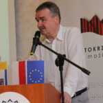 Konferencja „Świętokrzyski Trójkąt Uzdrowiskowy - Nowe Horyzonty". Wojciech Lubawski - prezes Uzdrowiska Busko-Zdrój S.A. / Marta Gajda / Radio Kielce