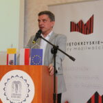 Konferencja „Świętokrzyski Trójkąt Uzdrowiskowy - Nowe Horyzonty". Andrzej Pruś, przewodniczący Sejmiku Województwa Świętokrzyskiego / Marta Gajda / Radio Kielce