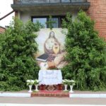 Kazimierza Wielka. Ołtarz przy ulicy Głowackiego / Anna Głąb / Radio Kielce