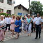 Kazimierza Wielka. Boże Ciało. Procesja. Kościół pw. Podwyższenia Krzyża Świętego / Marta Gajda / Radio Kielce