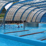 Stopnica. Basen z mobilnym zadaszeniem / Marta Gajda / Radio Kielce