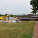 Stopnica. Basen z mobilnym zadaszeniem / Marta Gajda / Radio Kielce