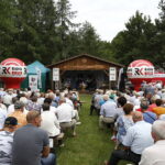 17.06.2018 Tokarnia. Park etnograficzny.  Gala finałowa konkursu  „Jawor u źródeł kultury” / Jarosław Kubalski / Radio Kielce