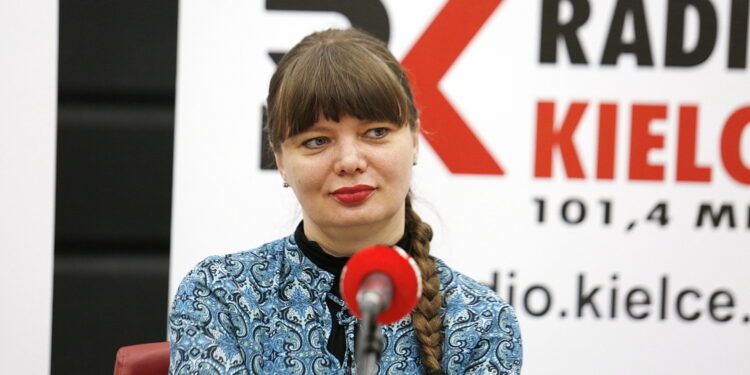 14.04.2019 Radio Kielce. Studio Polityczne. Magdalena Fogiel - Litwinek - Kukiz`15 / Jarosław Kubalski / Radio Kielce