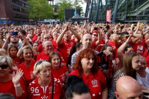 Kolonia. Impreza otwierająca turniej Final Four Ligi Mistrzów piłkarzy ręcznych / Jarosław Kubalski / Radio Kielce