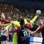 Kolonia. Final Four Ligi Mistrzów. Mecz Barcelona - Vardar Skopje / Jarosław Kubalski / Radio Kielce