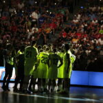 Kolonia. Final Four Ligi Mistrzów. Mecz Barcelona - Vardar Skopje / Jarosław Kubalski / Radio Kielce