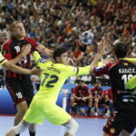 Kolonia. Final Four Ligi Mistrzów. Mecz Barcelona - Vardar Skopje / Jarosław Kubalski / Radio Kielce