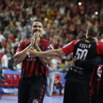 Kolonia. Final Four Ligi Mistrzów. Mecz Barcelona - Vardar Skopje / Jarosław Kubalski / Radio Kielce