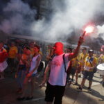 Kolonia. Final Four Ligi Mistrzów. Kibice przed meczem PGE Vive Kielce - Barcelona / Jarosław Kubalski / Radio Kielce