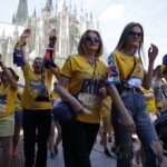 Kolonia. Final Four Ligi Mistrzów. Kibice przed meczem PGE Vive Kielce - Barcelona / Jarosław Kubalski / Radio Kielce