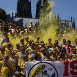 Kolonia. Final Four Ligi Mistrzów. Kibice przed meczem PGE Vive Kielce - Barcelona / Jarosław Kubalski / Radio Kielce